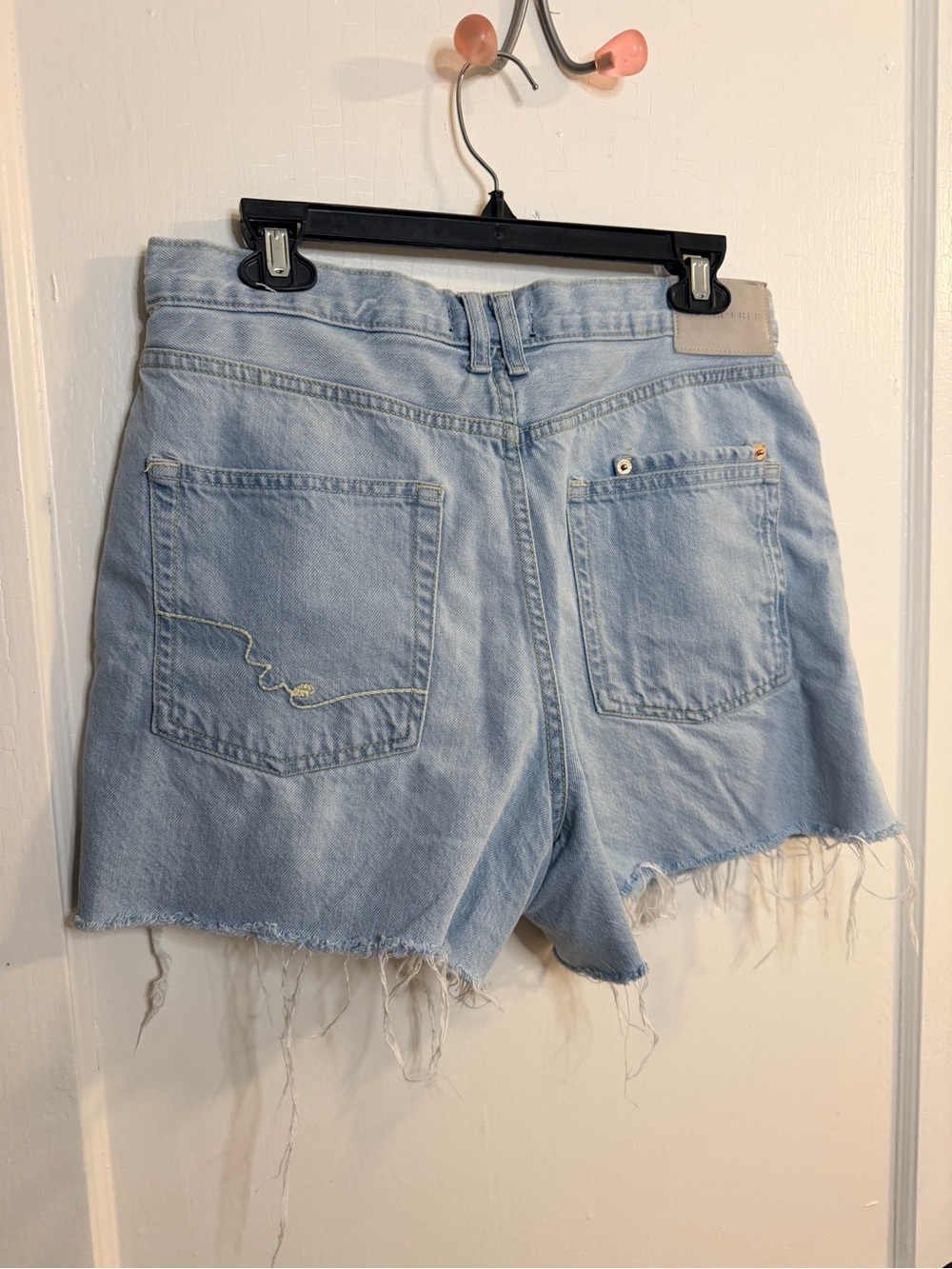 NWOT We The Free Light Blue Denim Jean Shorts - Picture 7 of 8